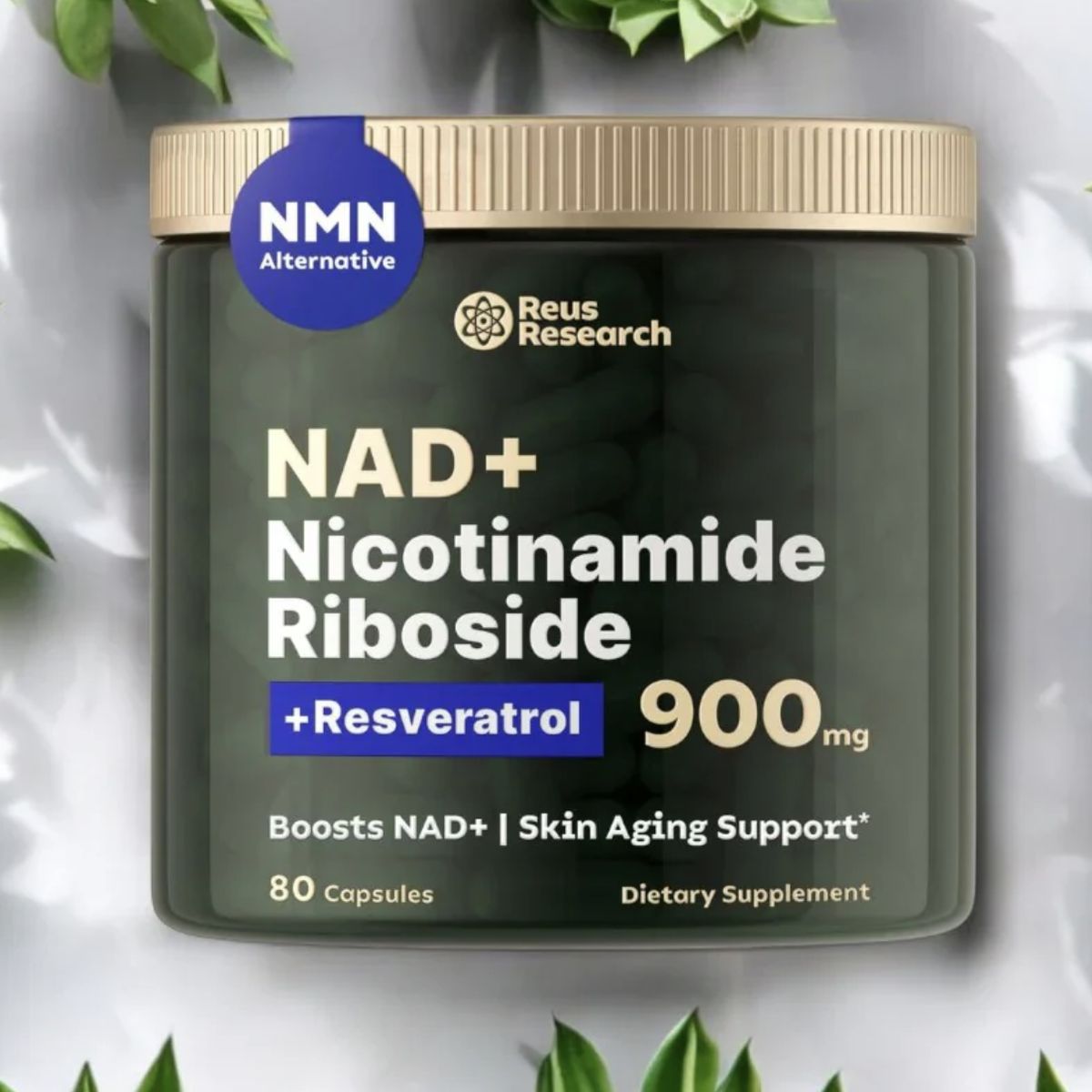 OEM - NAD Resveratrol 500 mg 60 capsulas – Reus Research