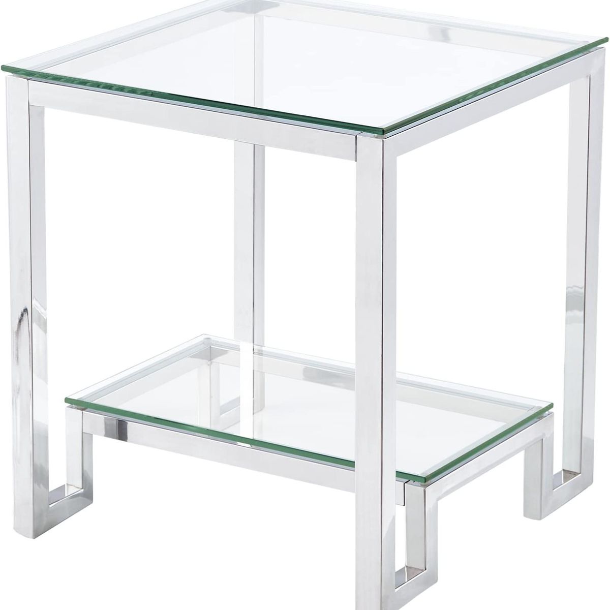 GENERICO - Mesa  de Centro DIJON Acero Inoxidable