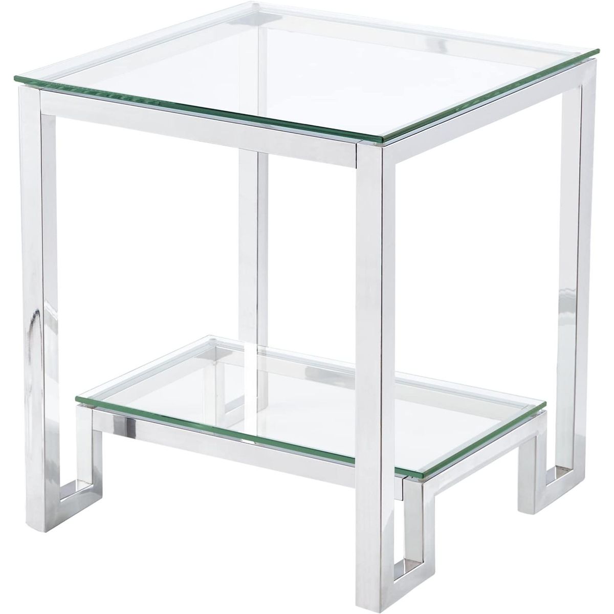 GENERICO - Mesa  de Centro DIJON Acero Inoxidable