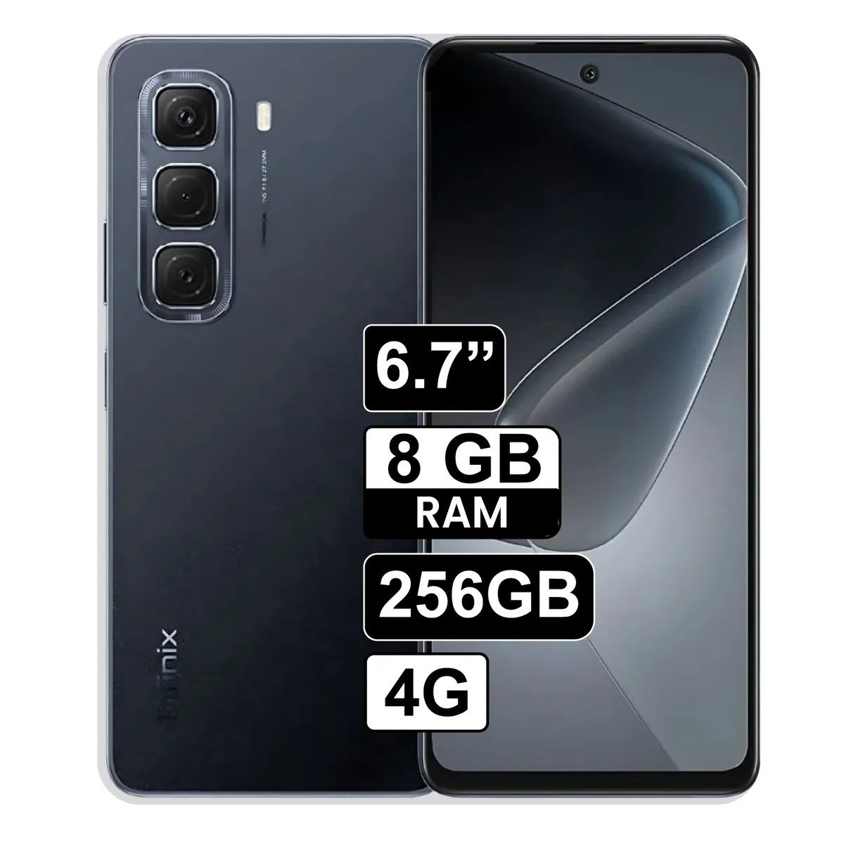 INFINIX - Celular Libre Infinix Hot 50i 8GB 256GB Negro