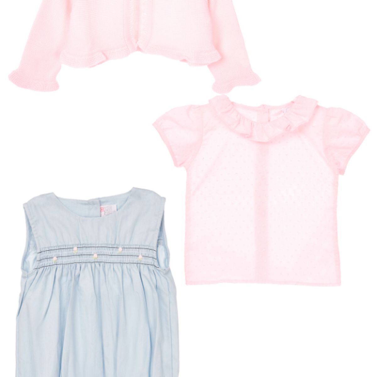 GENERICO - Conjunto para Bebé Niña Coqueta y Bolero