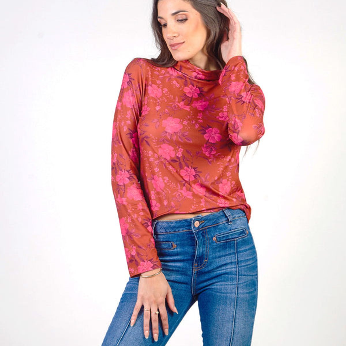 MICHELLE BELAU - DAILA - POLO MANGA LARGA