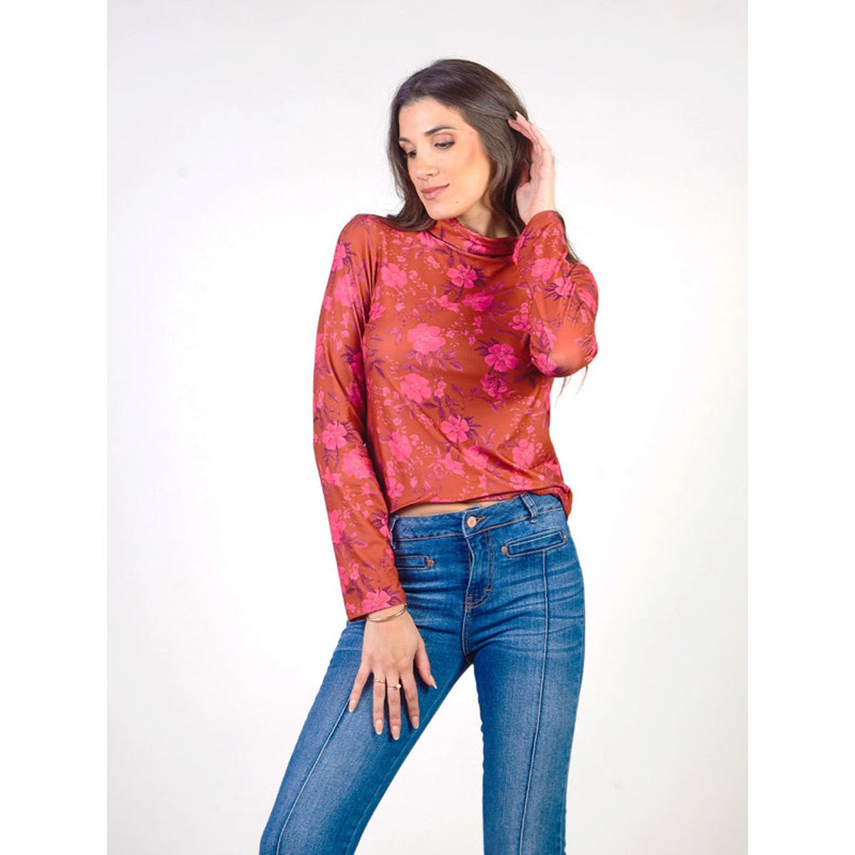 MICHELLE BELAU - DAILA - POLO MANGA LARGA