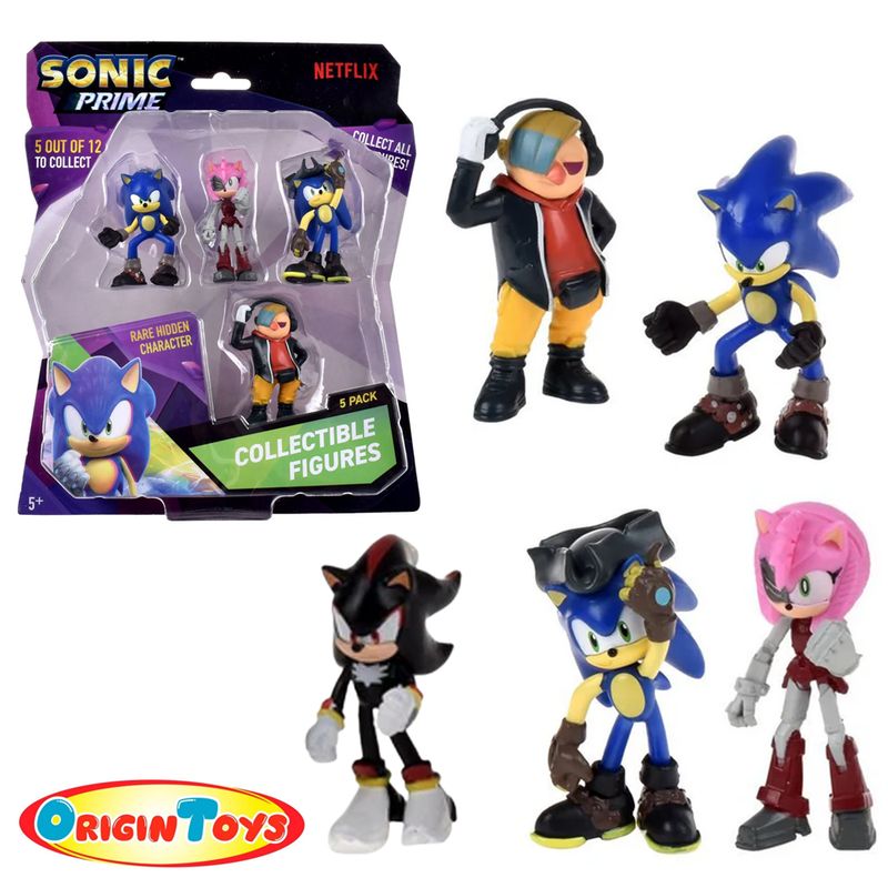 SEGA - SONIC PRIME - 5-PACK SERIES 2MODELOS VARIADOS