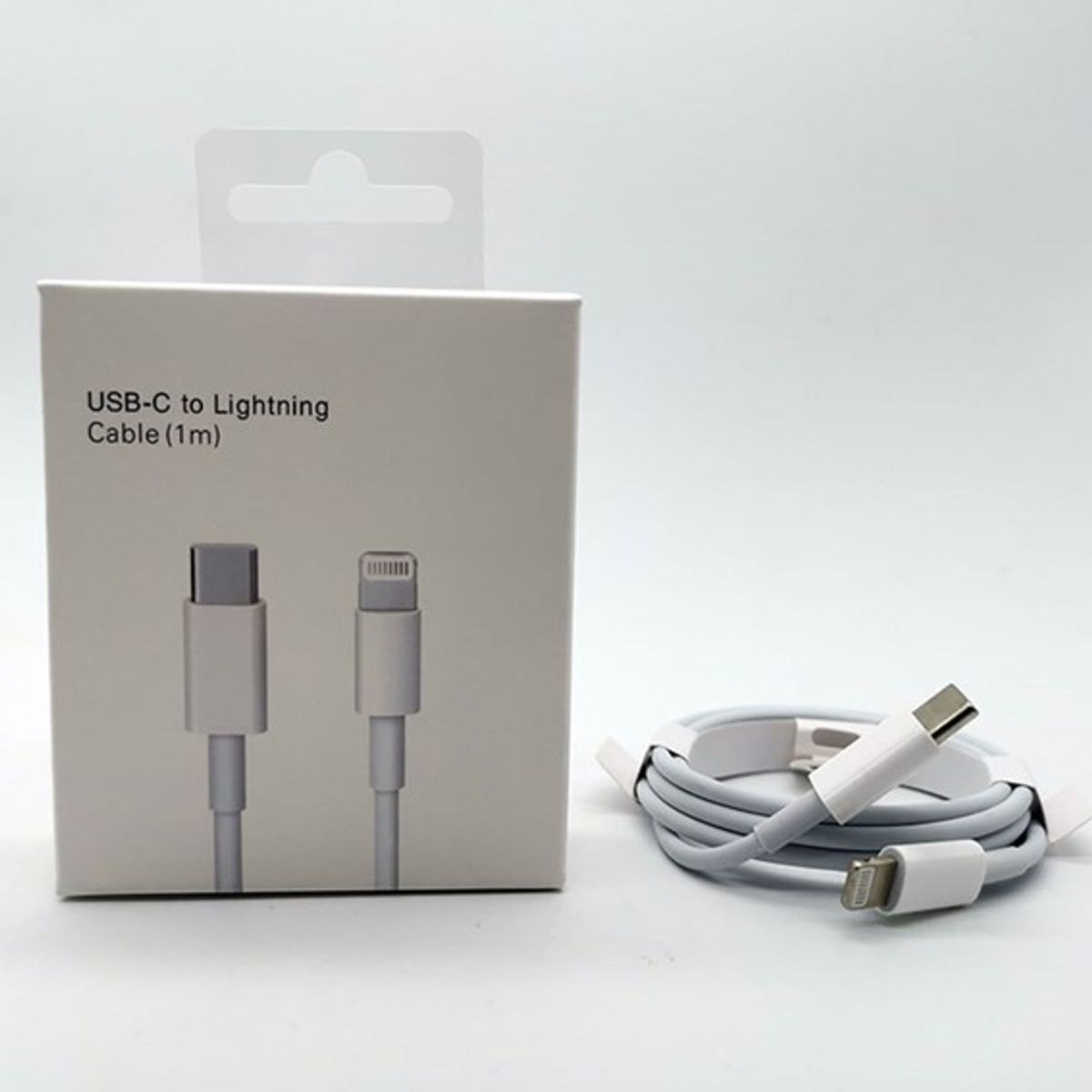 GENERICO - Cable USB-C a Lightning 1 METRO para CARGA RÁPIDA Alternativo de 20W