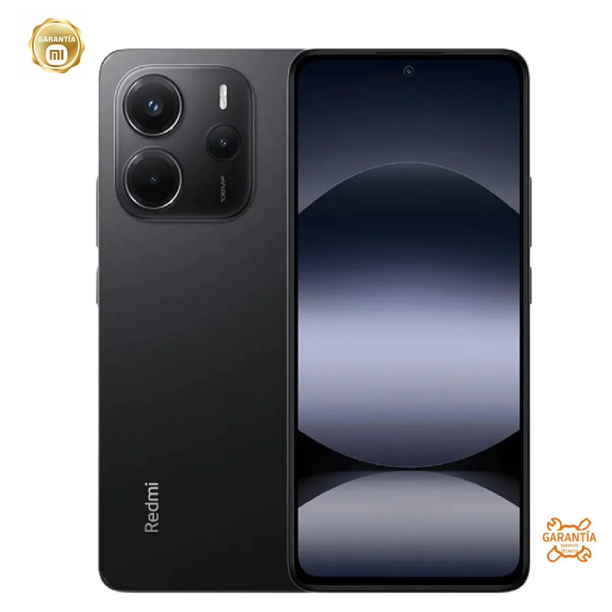 XIAOMI - Xiaomi Redmi Note 14 4G Midnight Black 6GB RAM 128GB ROM EU - RN