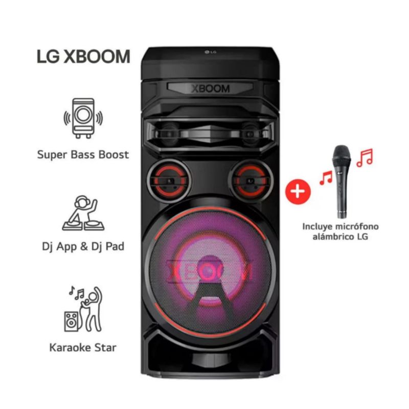 LG - Parlante Bluetooth LG XBOOM RNC7 + Microfono