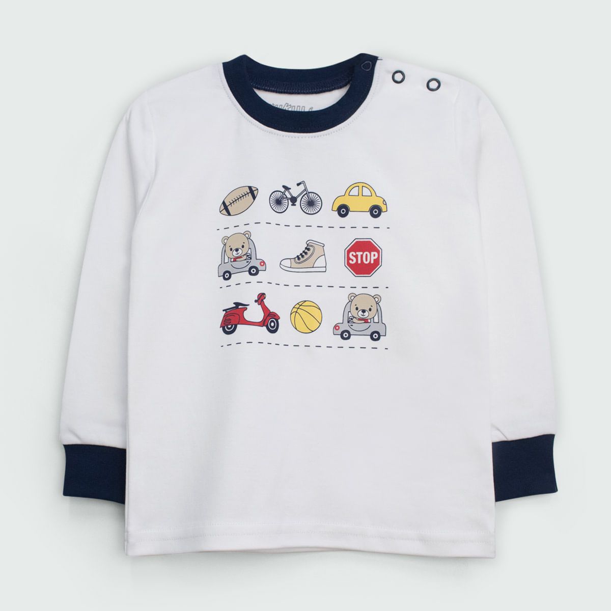 KUKULI - CONJUNTO CARS M/L NIÑO 5126