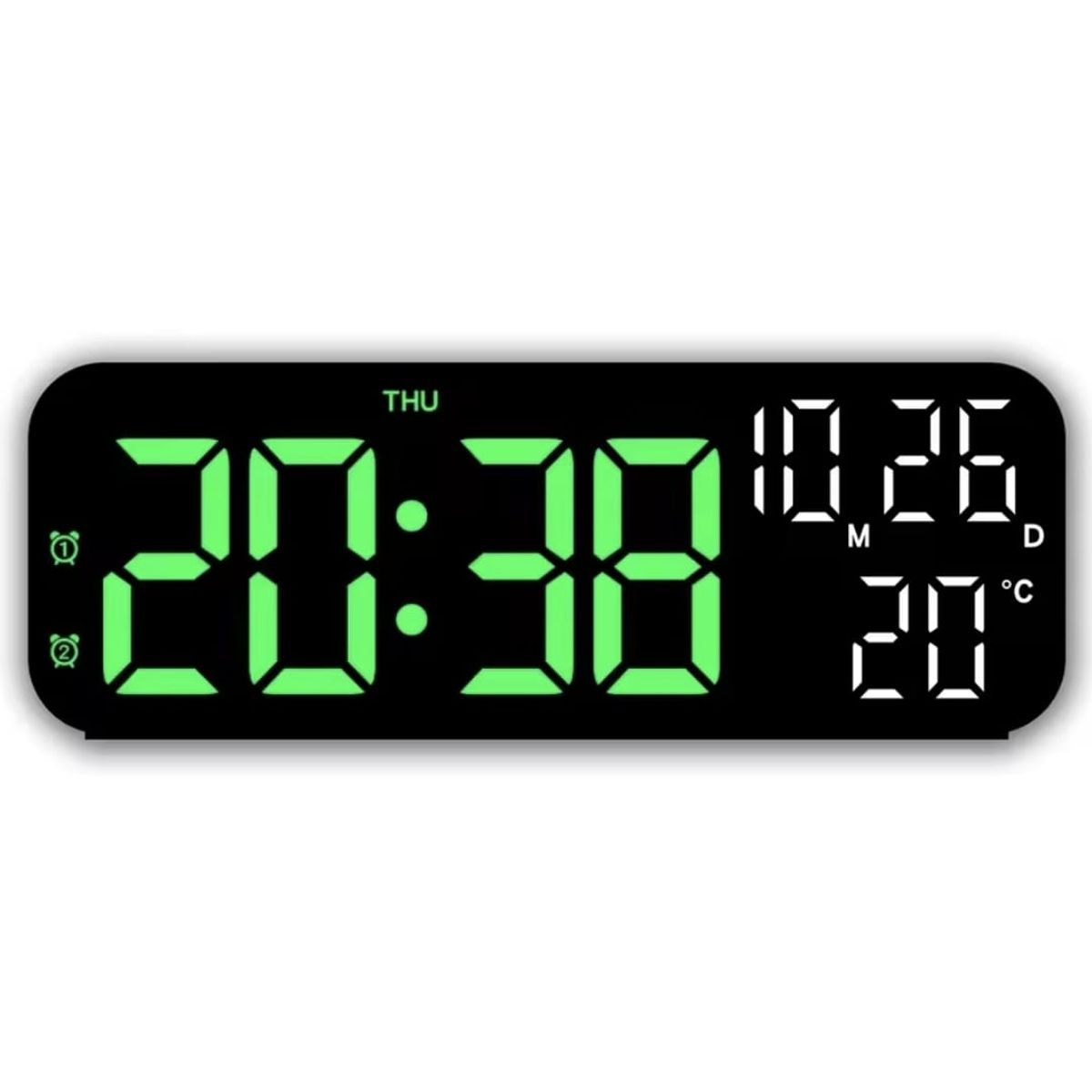 GENERICO - Reloj Despertador LED con Temporizador Para Dormitorio Oficina