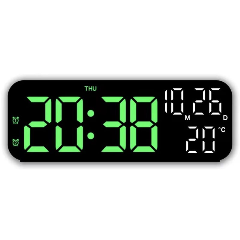 GENERICO - Reloj Despertador LED con Temporizador Para Dormitorio Oficina