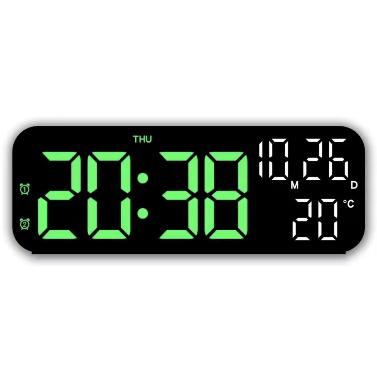 GENERICO - Reloj Despertador LED con Temporizador Para Dormitorio Oficina