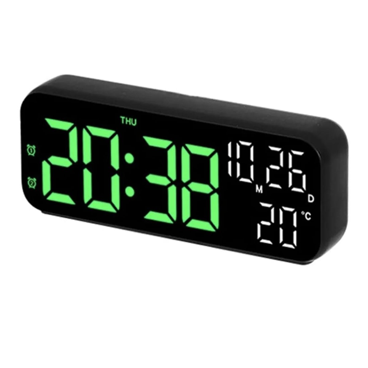 GENERICO - Reloj Despertador LED con Temporizador Para Dormitorio Oficina