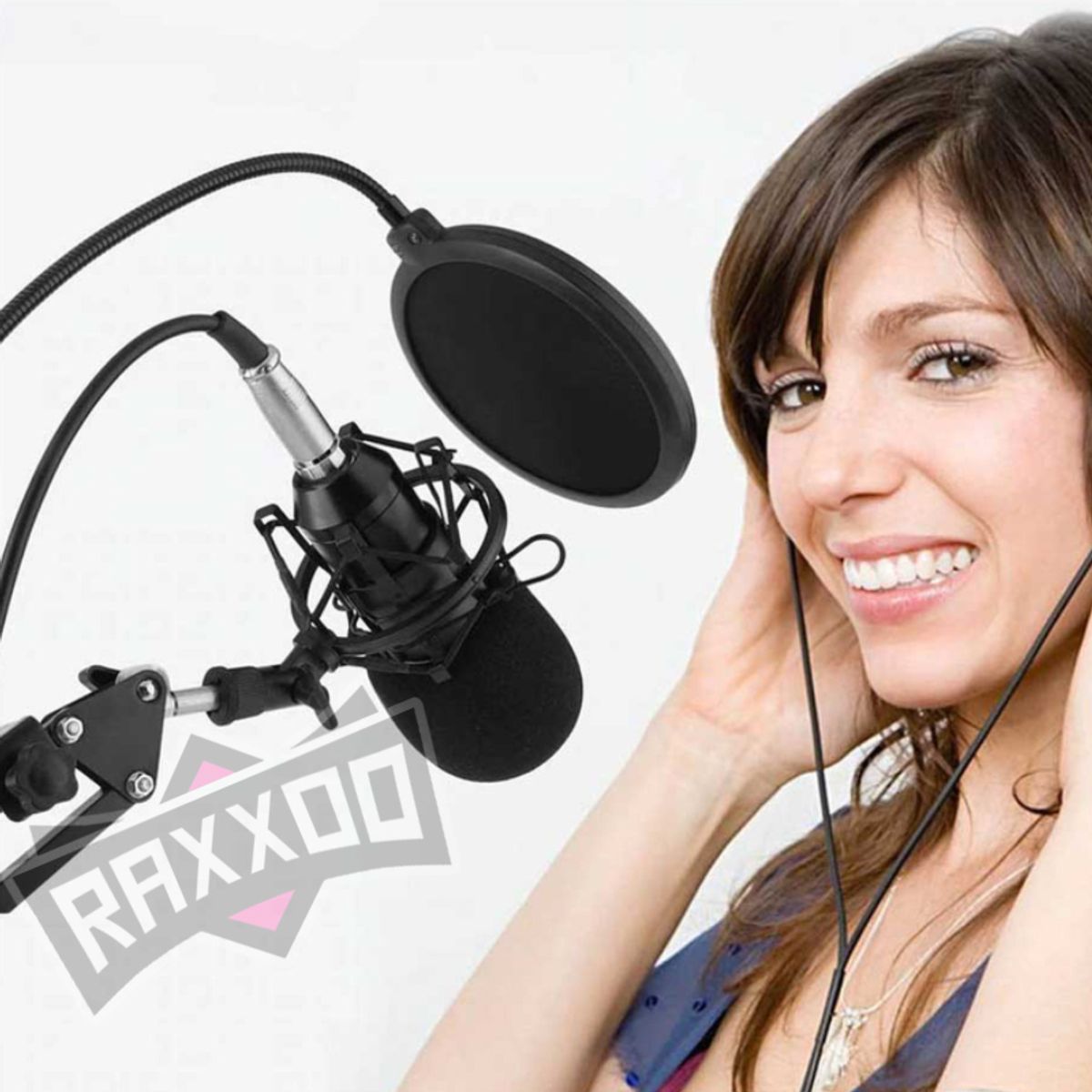 GENERICO - Micrófono Condensador USB Gaming Microfono Streaming Podcast