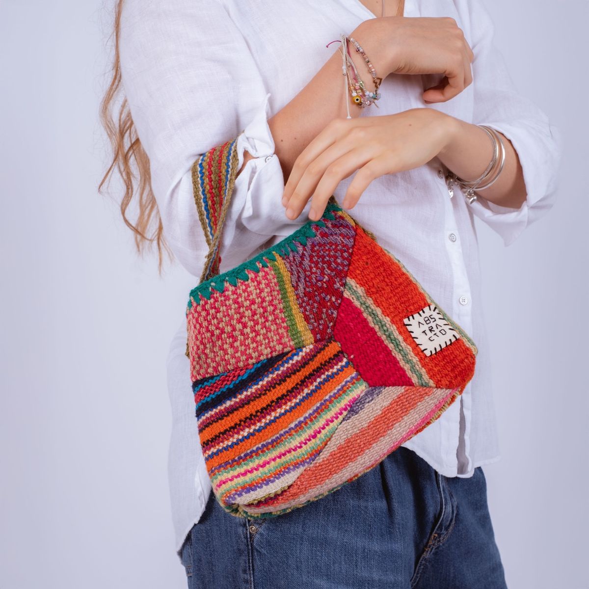 ABSTRACTO - Cartera Dado Mini Multi Patron