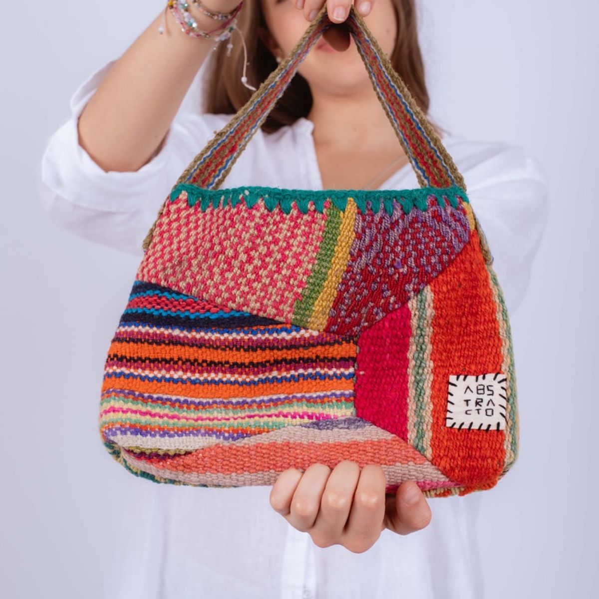 ABSTRACTO - Cartera Dado Mini Multi Patron