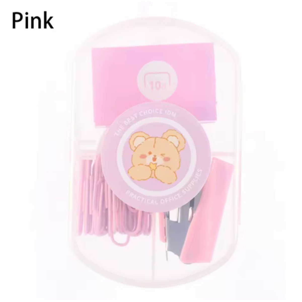 GENERICO - Juego de mini grapadora kawaii