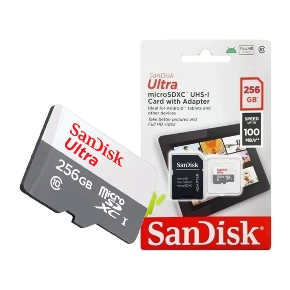 SANDISK - Memoria Micro SD Sandisk 256gb Ultra