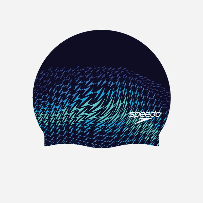 SPEEDO - Gorro para Natacion Speedo Slogan Print Navy