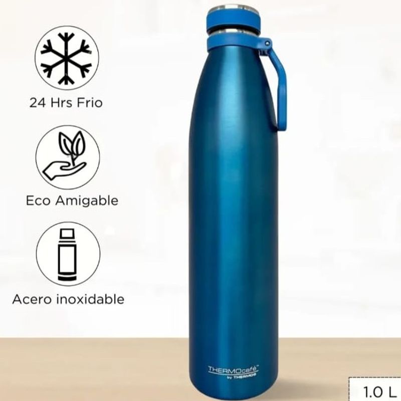 THERMOS - Botella de Acero Moray 1000ml CELESTE