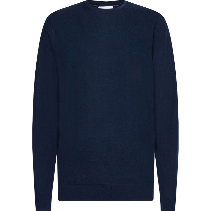CALVIN KLEIN - SWEATER MERINO RWS CREW NECK SWEATER