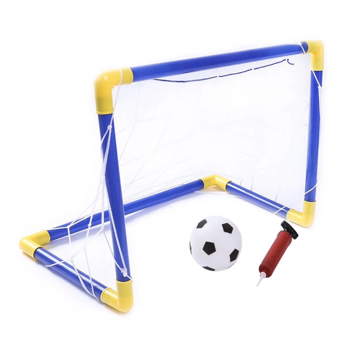 GENERICO - Arco de Futbol para niños + Pelota + Inflador