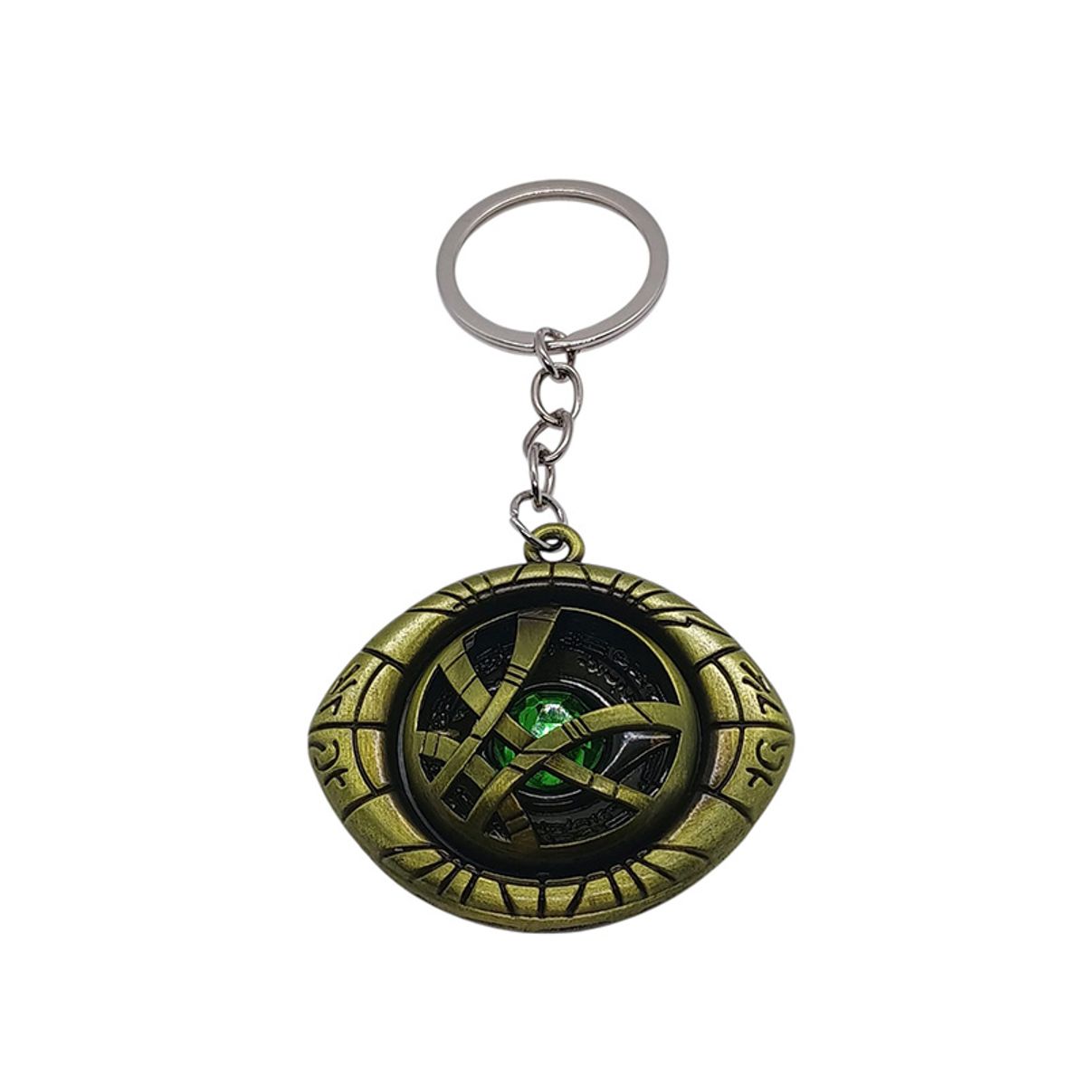 GENERICO - Llavero Colgante Giratorio de Ojo de Agamotto