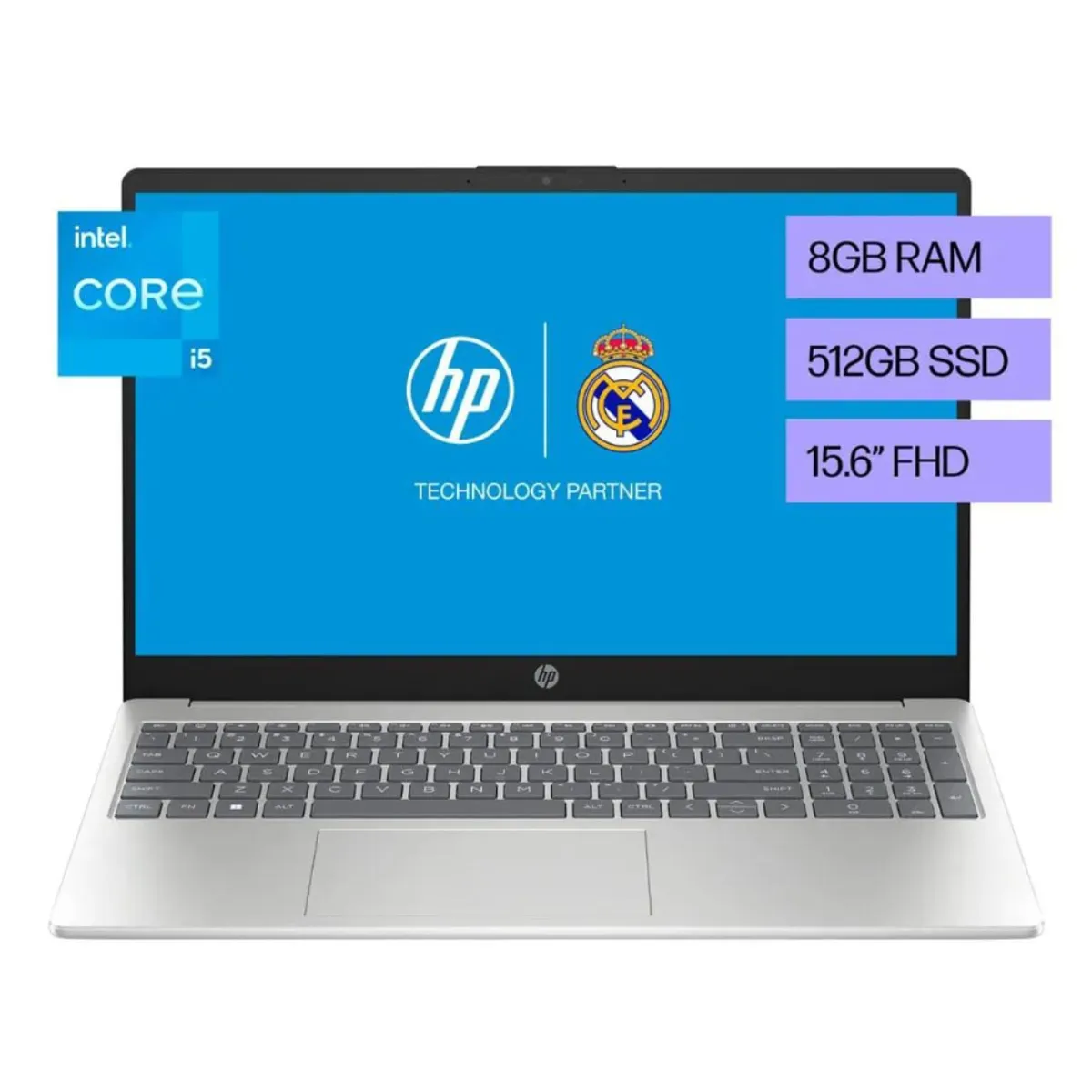 HP - LAPTOP HP I5 DE 13VA 8GB RAM 512GB SSD 15.6" WINDOWS 11