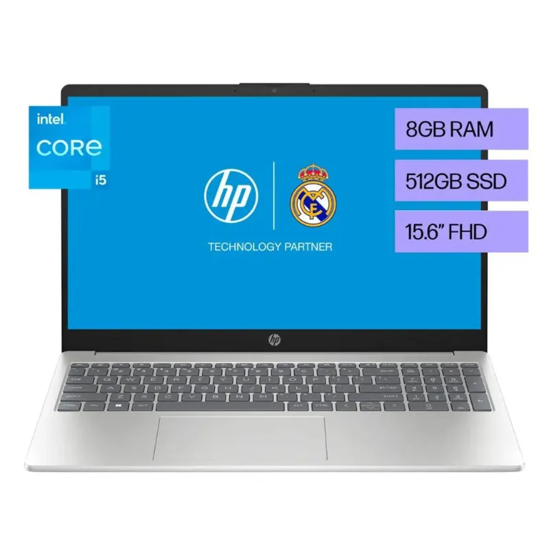 HP - LAPTOP HP I5 DE 13VA 8GB RAM 512GB SSD 15.6" WINDOWS 11