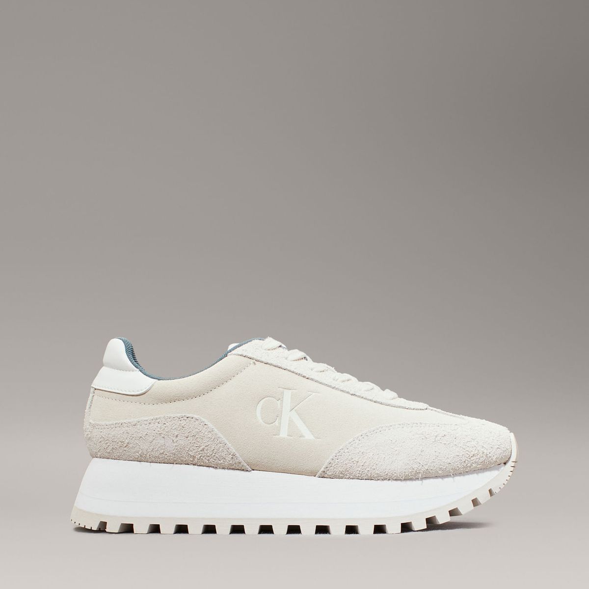 CALVIN KLEIN - ZAPATILLAS RUNNER LACEUP ML SUEDE