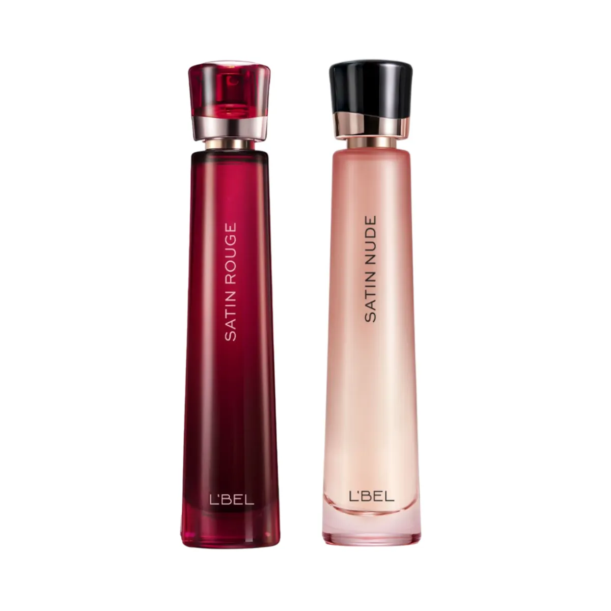 LBEL - Perfume satin nude + satin rouge L'BEL  spray 50ml cada uno
