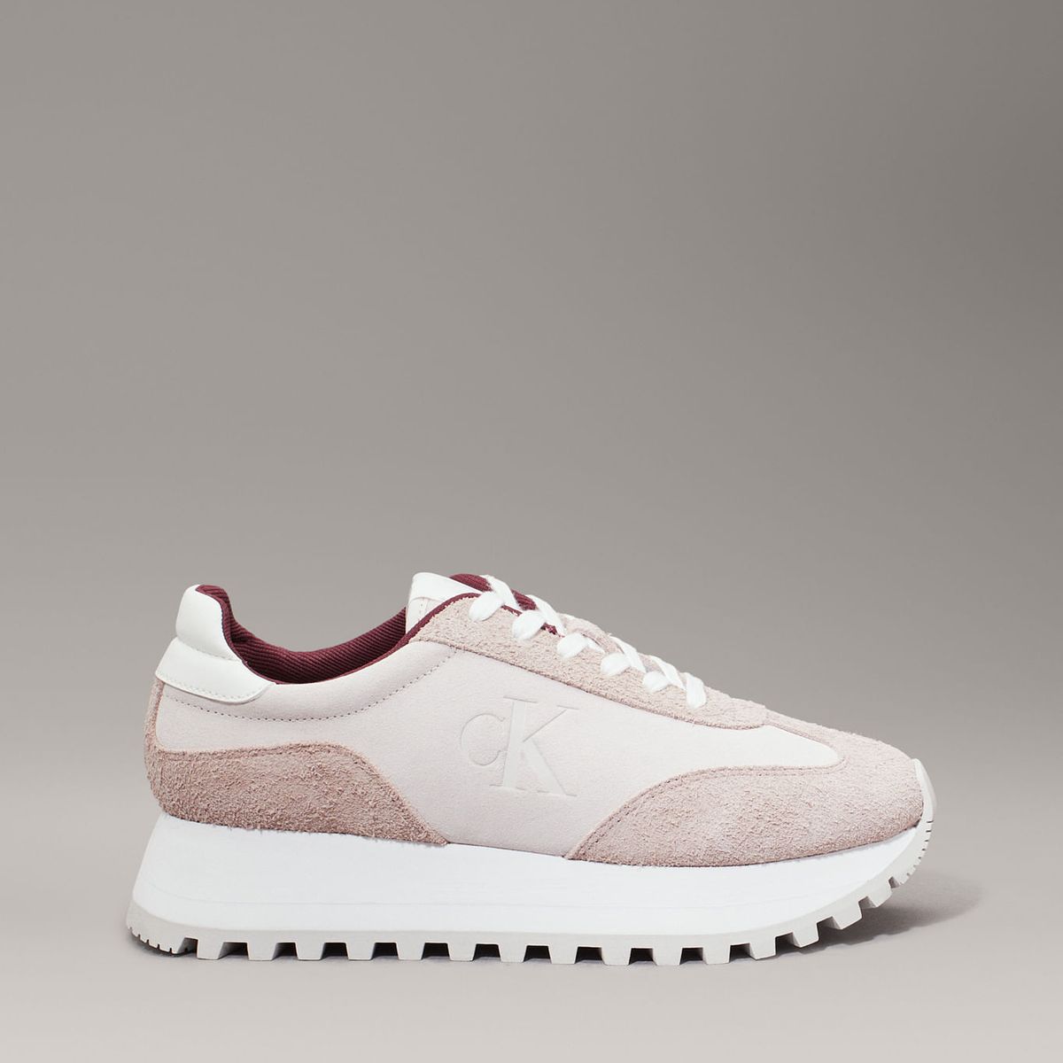 CALVIN KLEIN - ZAPATILLAS RUNNER LACEUP ML SUEDE