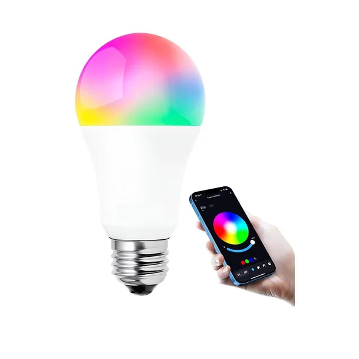 GENERICO - Focos Led Inteligente Smart Colores Rgb Wifi Alexa Google