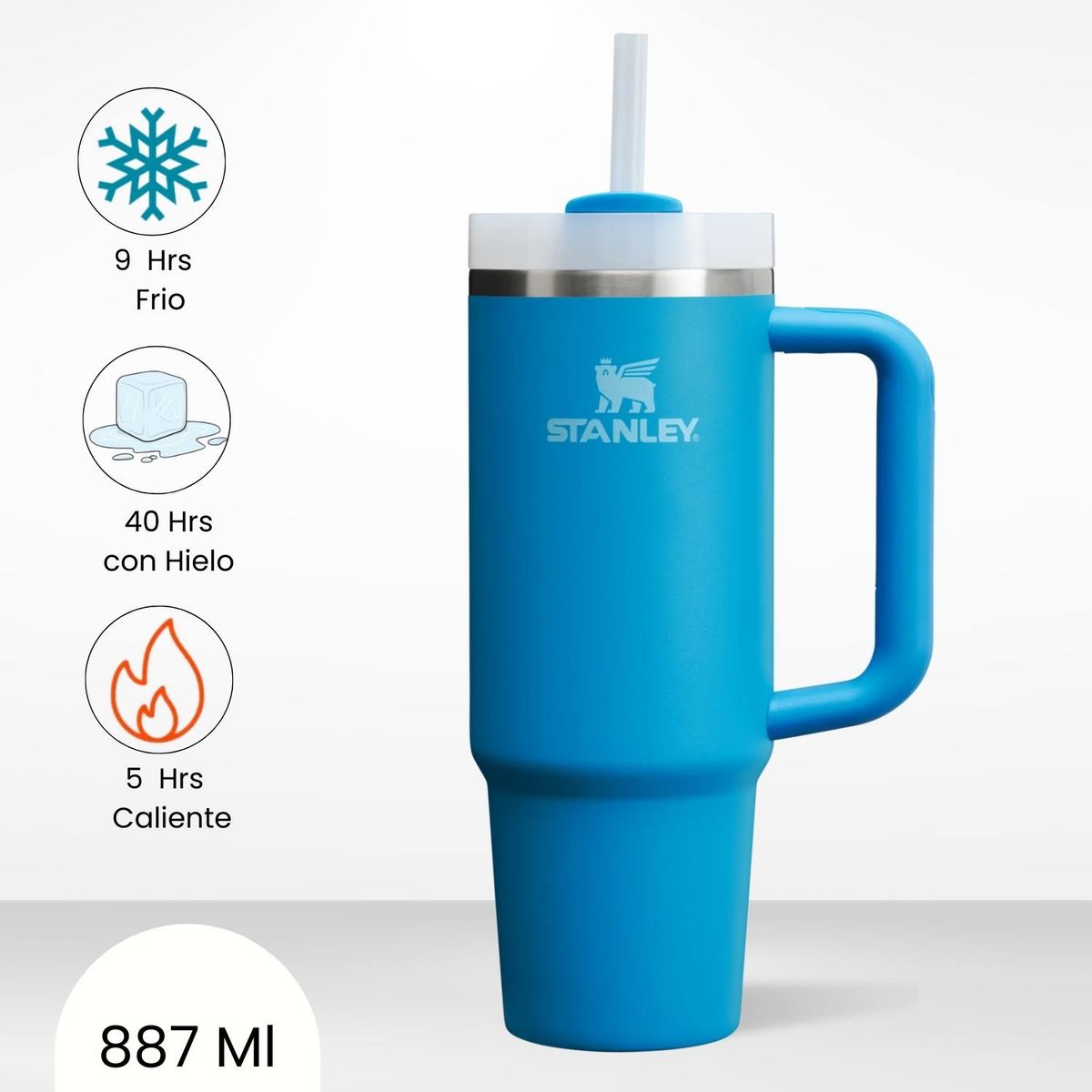 STANLEY - Quencher H20 Adventure Azure Stanley 887 ML