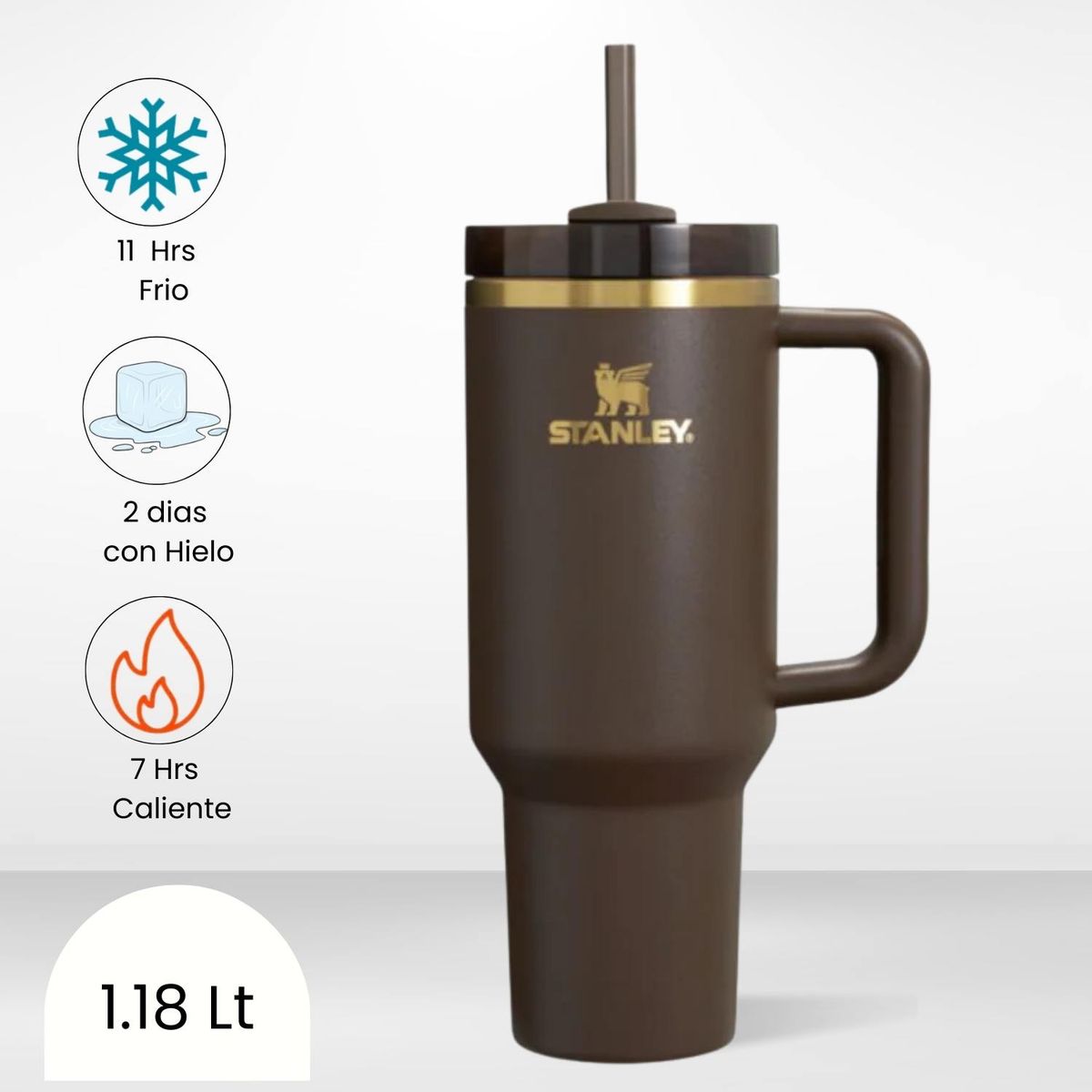 STANLEY - Quencher H20 Adventure Chocolate Gold Stanley 118 L
