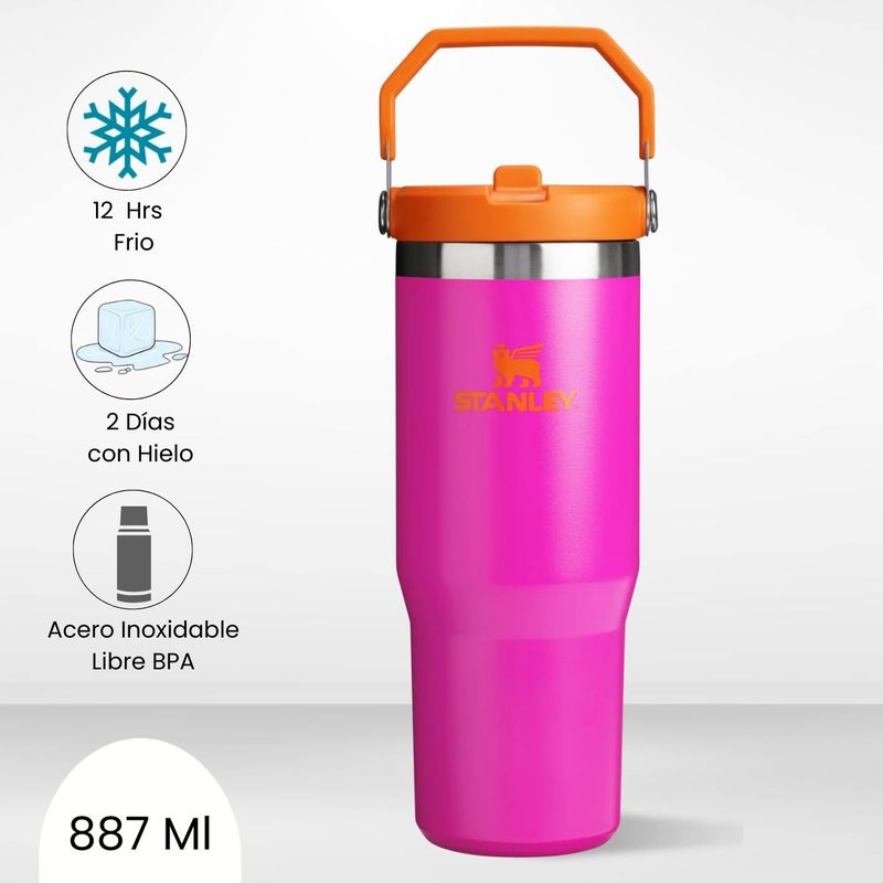 STANLEY - Flip Straw Tumbler Vivid Violet Stanley 887 Ml