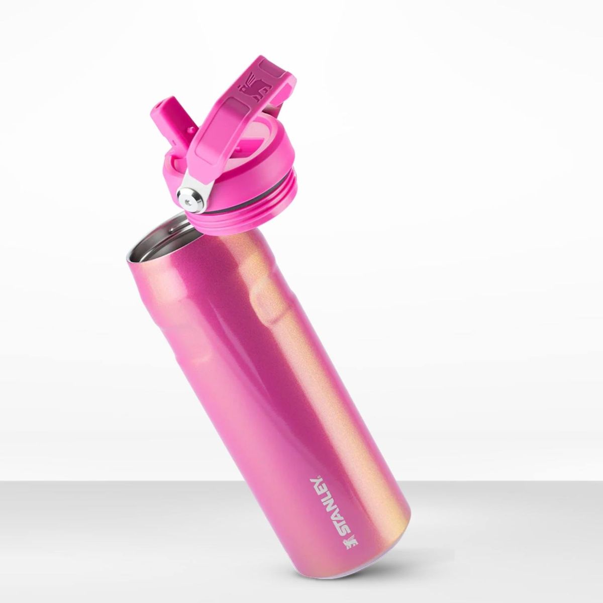 STANLEY - Tomatodo Termica Flip Straw Lid Pink Shimmer Stanley 710 Ml