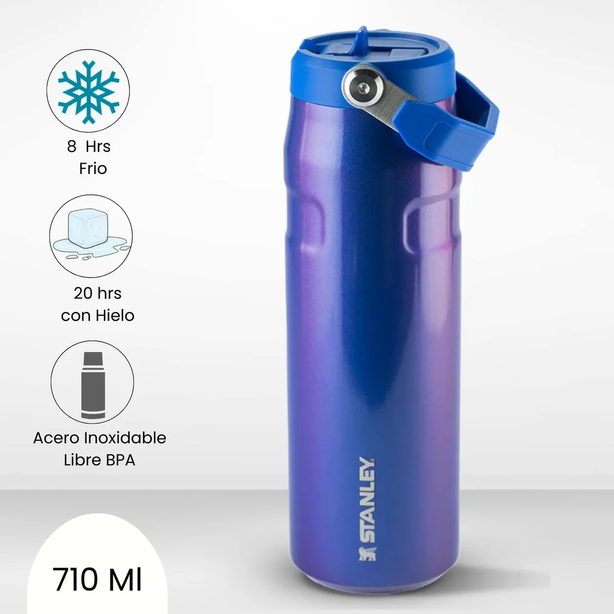 STANLEY - Tomatodo Termica Flip Straw Lid Sapphirer Stanley 710 Ml