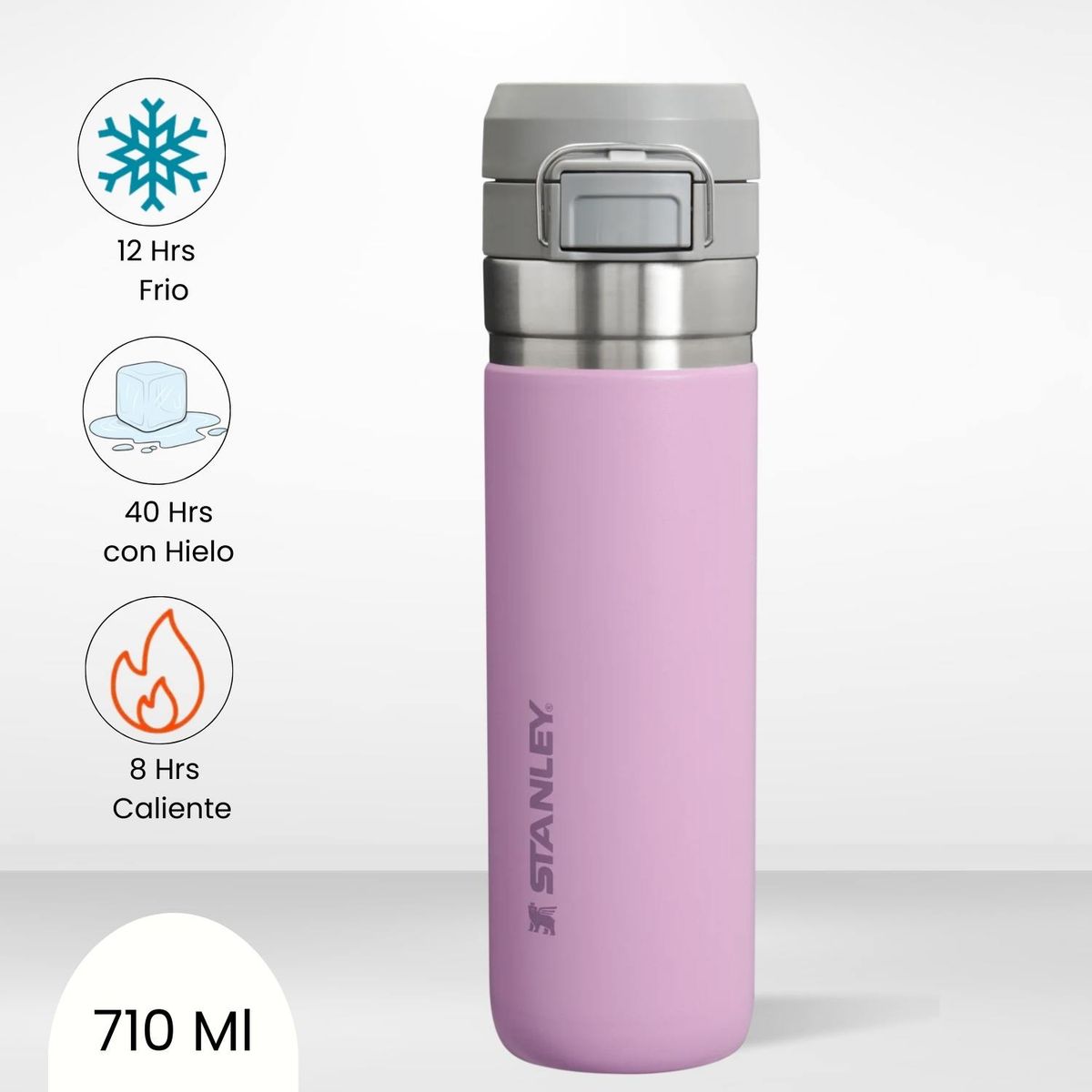 STANLEY - Termo de Bebida Flip Go Lilac Stanley 710 Ml