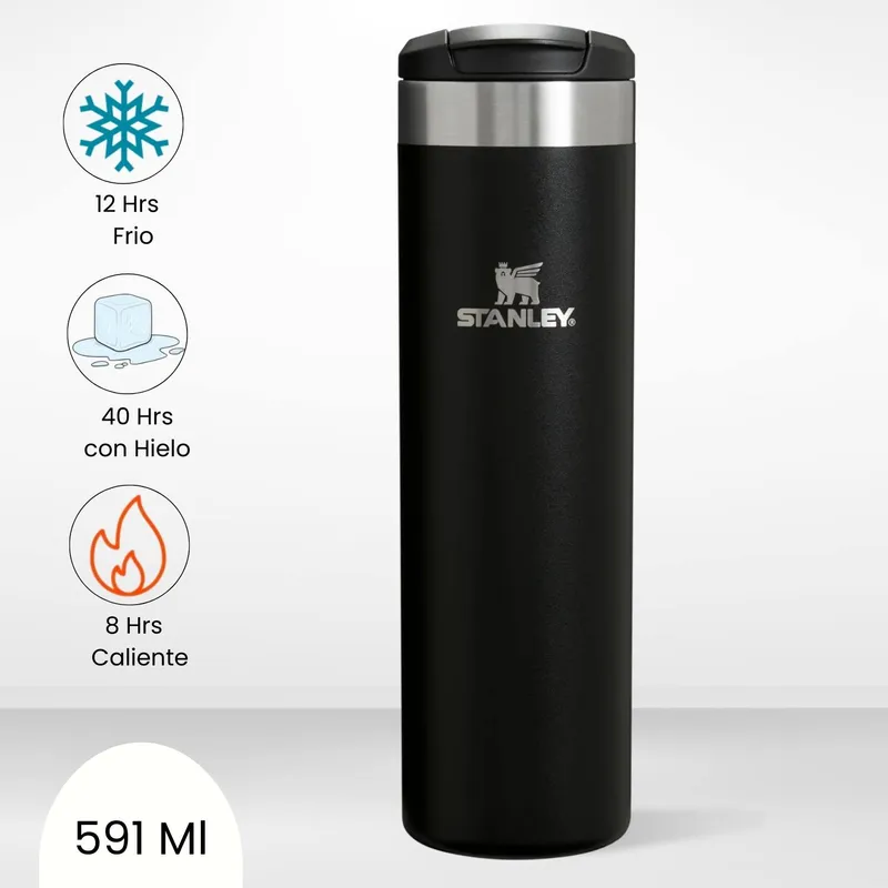 STANLEY - Botella Aerolight Transit Black Stanley 591 Ml