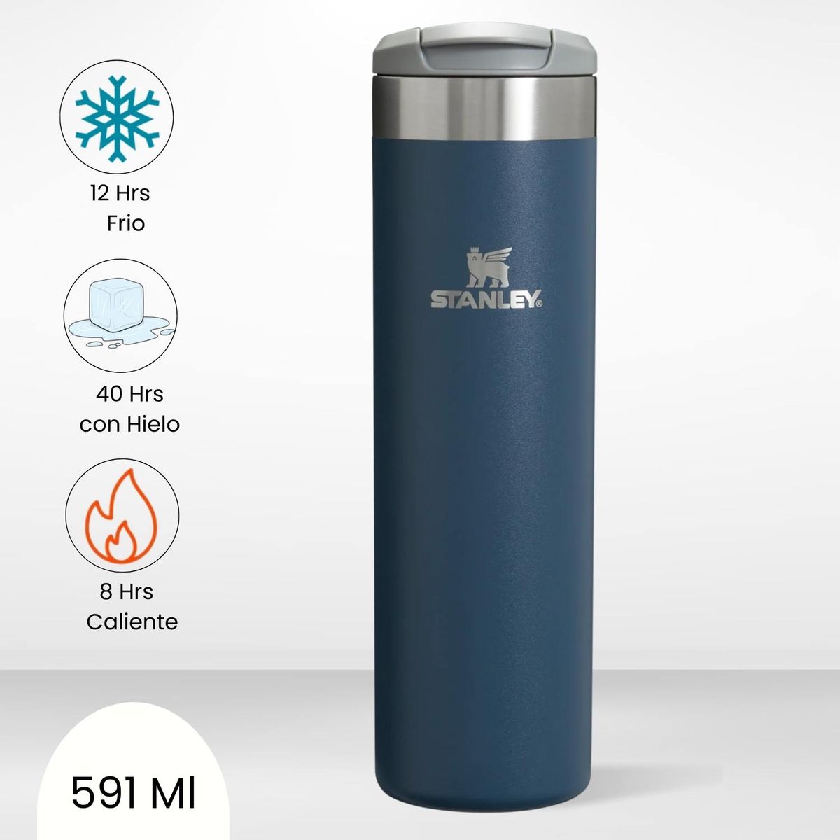 STANLEY - Botella Aerolight Transit Navy Stanley 591 Ml