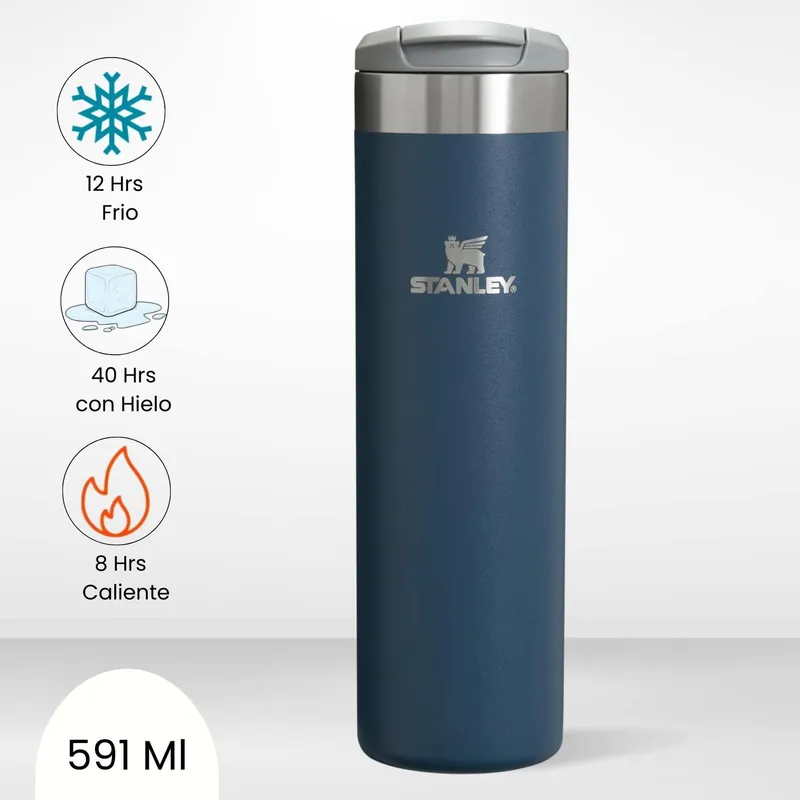 STANLEY - Botella Aerolight Transit Navy Stanley 591 Ml