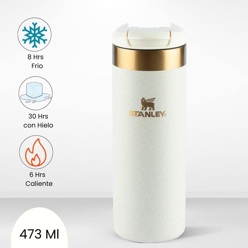 STANLEY - Botella Aerolight Transit Cream Moon Stanley 473 Ml