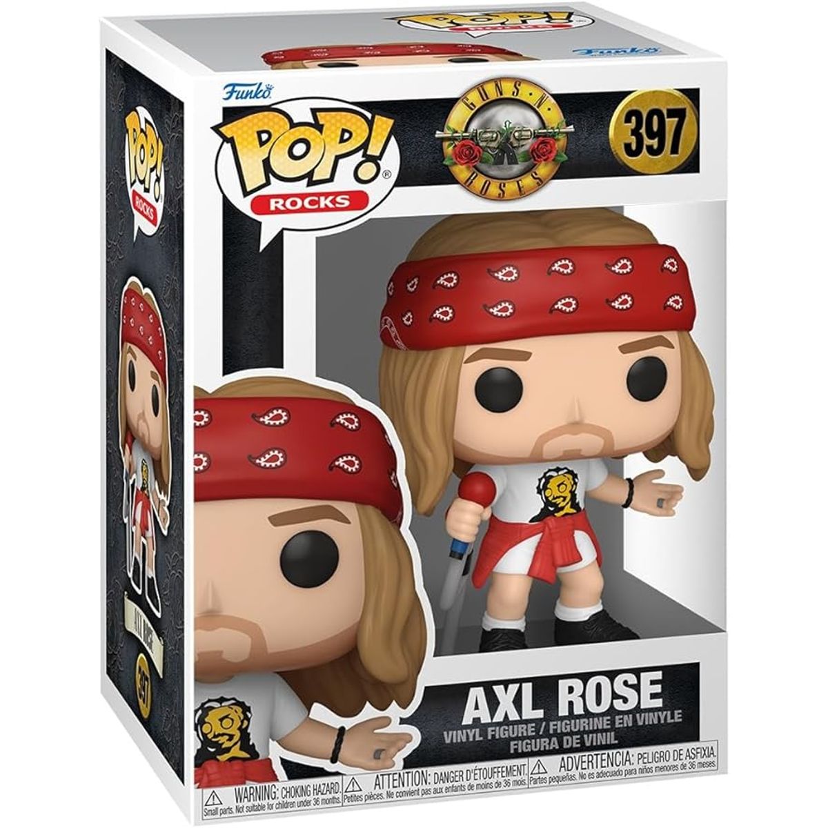 FUNKO - Funko Pop Axl Rose 397 Guns N Roses