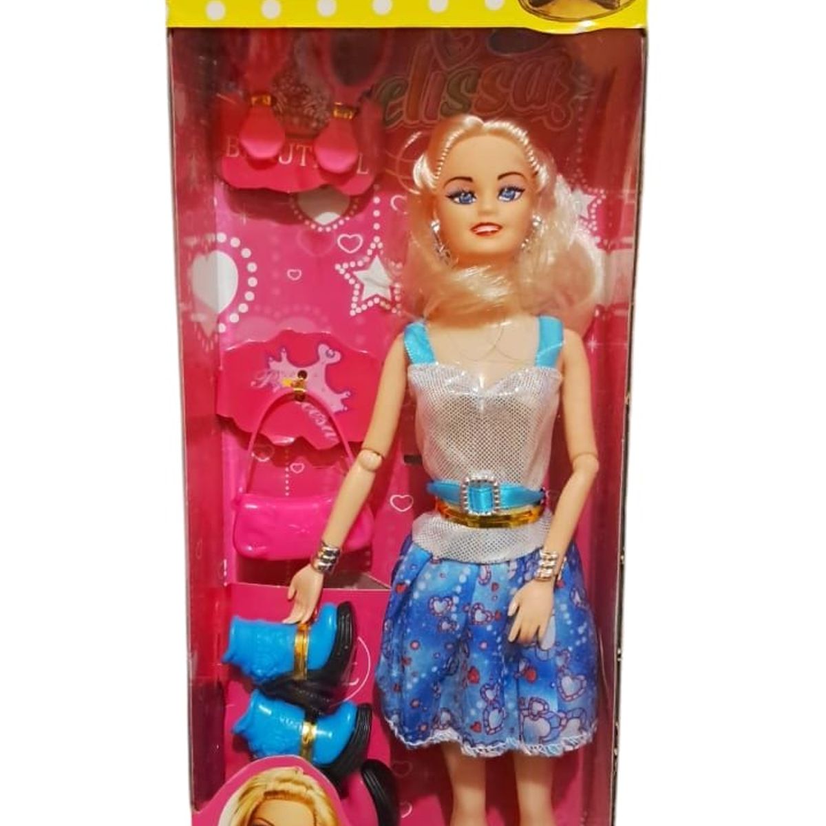 GENERICO - MUÑECA MELISSA CON ACCESORIOS