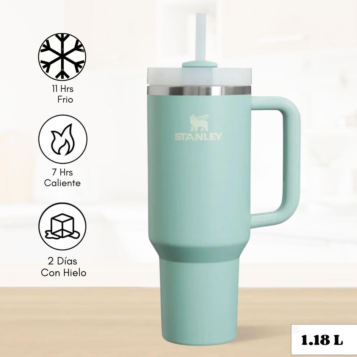 STANLEY - Quencher H20 Adventure Seafoam Stanley 118 L