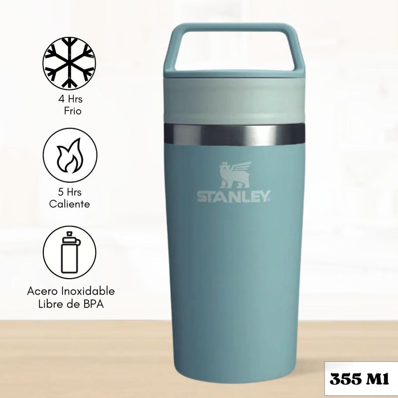 STANLEY - Mug Para Café To-Go Travel Seafoam Stanley 355 Ml
