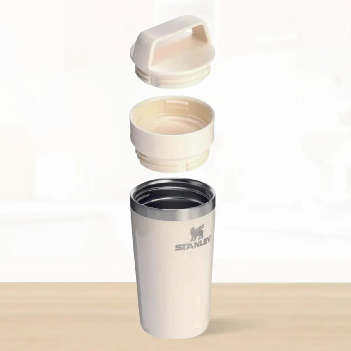 STANLEY - Mug Para Café To-Go Travel Cream Gloss Stanley 355 Ml