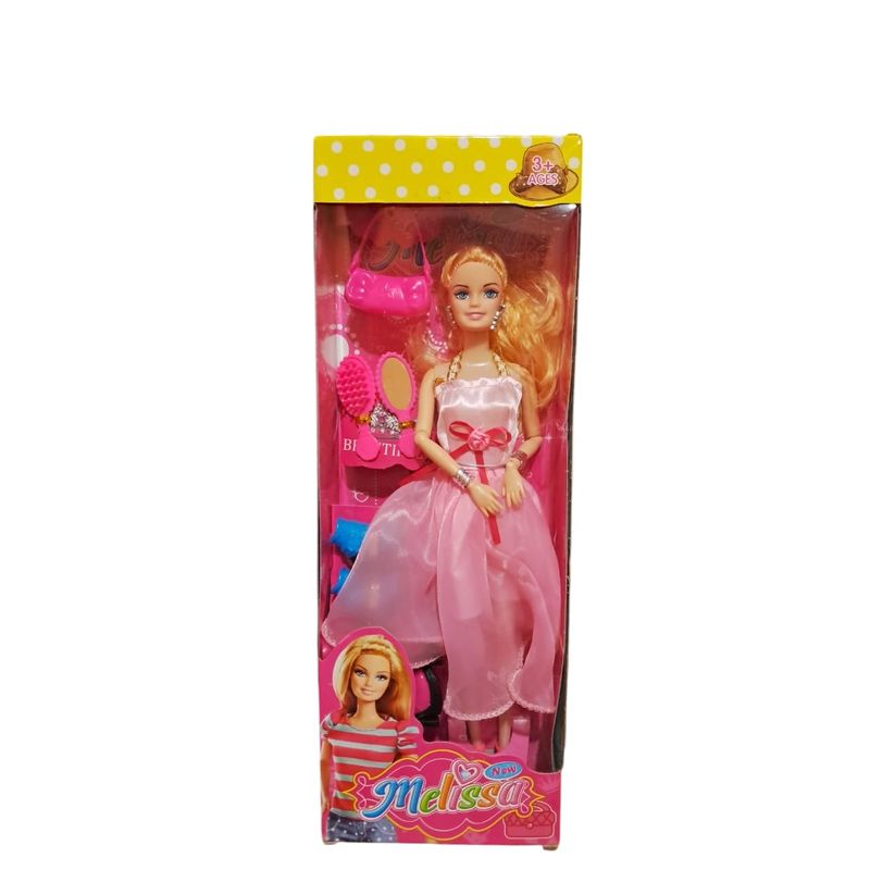 GENERICO - MUÑECA MELISSA CON ACCESORIOS