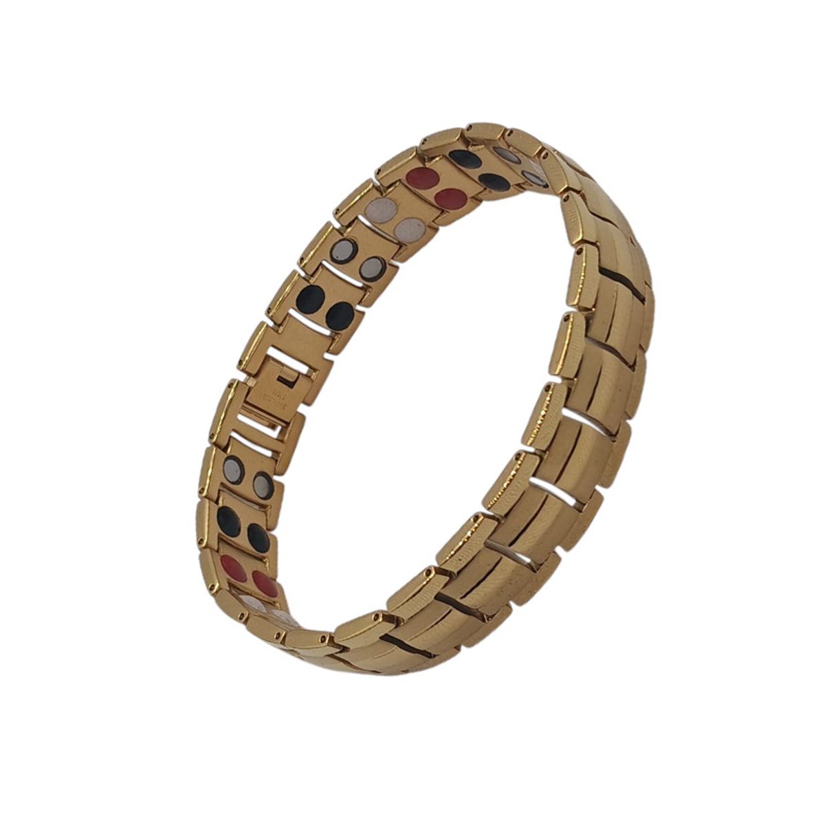 GENERICO - Pulsera Biomagnética de Acero Inoxidable