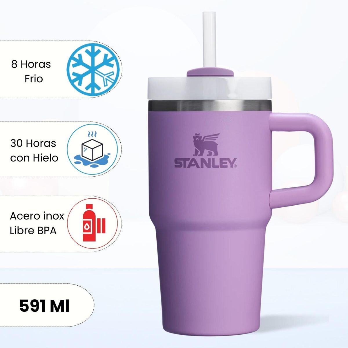 STANLEY - Quencher H20 Adventure Lilac Stanley 591 ML